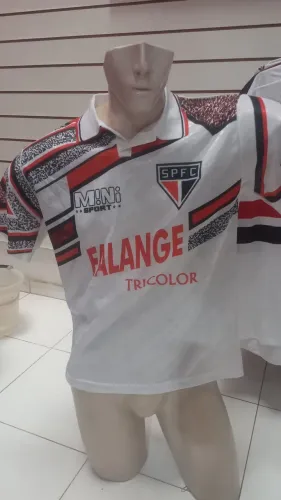 CAMISETA TORCIDA FALANGE TRICOLOR ANOS 90 MINI SPORTS