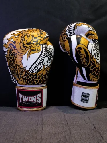Luva Twins Nagas 14oz | Original | Impecável