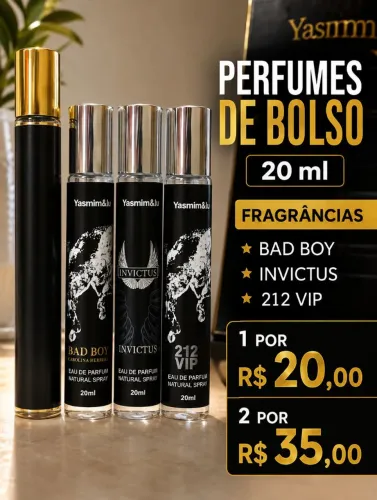 Perfumes masculinos 20ml 
