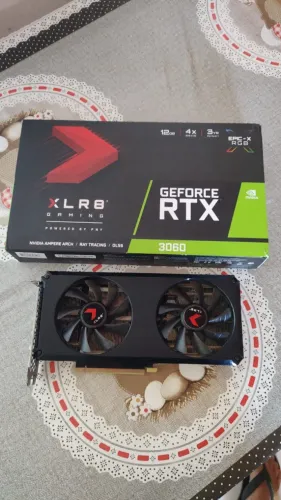 Placa de video PNY GeForce RTX 3060 12GB XLR8 Gaming