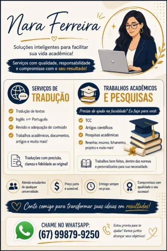 Digitação e tradução