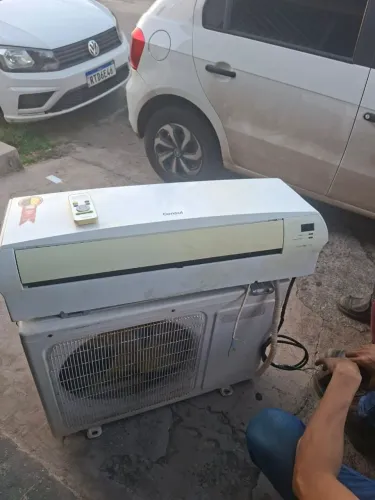 Ar condicionado Consul de 12 mil BTUs, valor incluso instalação.
