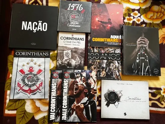 COLEÇÃO DE LIVROS DO CORINTHIANS À VENDA!