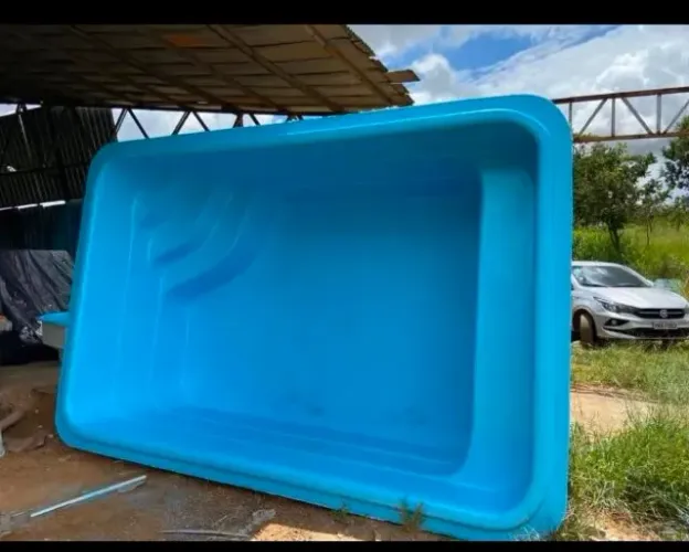 Piscina de Fibra 4m - O Menor Preço da Região