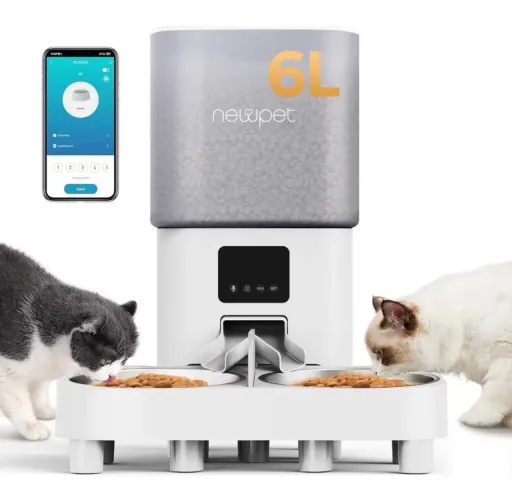 Newpet Alimentador Pet Gato Automatico Wifi Control