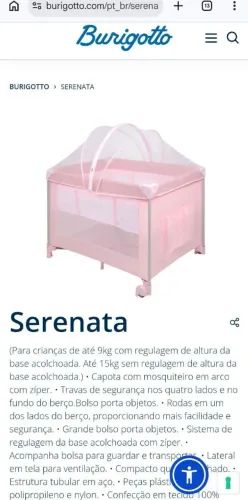 Berço cercadinho bebê