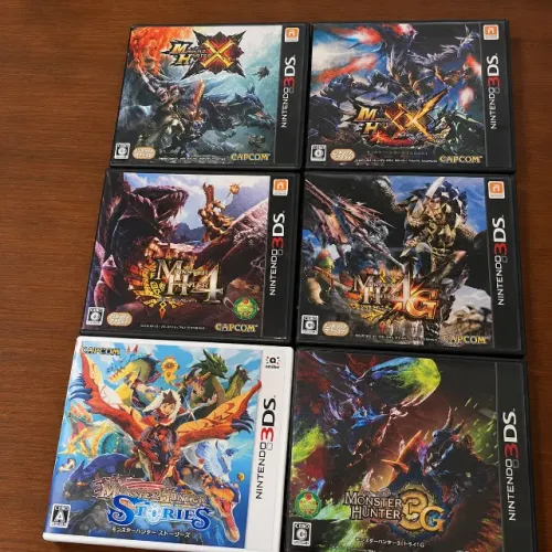 Monster Hunter Nintendo 3DS + manual e panfletos