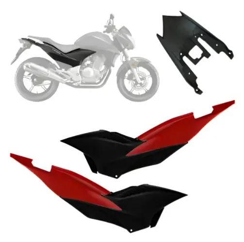 Kit Tampa Lateral E Rabeta Cb 300 2009 A 2015