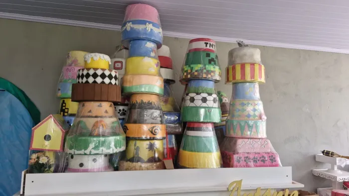 Bolos fakes para festas!