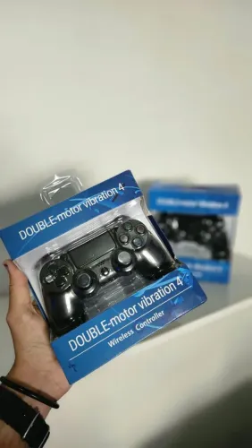 Kit com 2 controles bluetooth para ps4