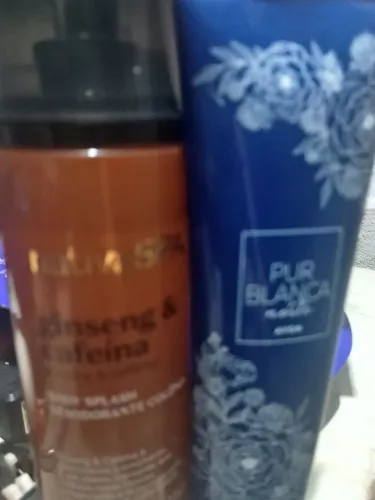 1 creme Pur Blanca e 1 body Splash NativaSPA (Boticário)
