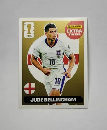 Figurinha Legend Panini Album Copa Jude Bellingham Ouro