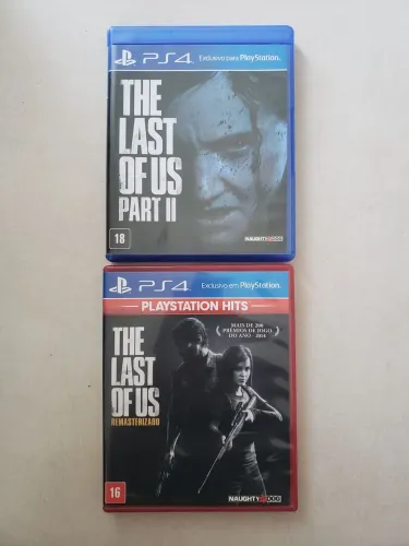 Jogo play 4 The last of us 1 e 2