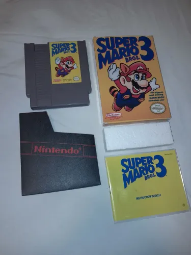 Super mario bros 3 nes original 