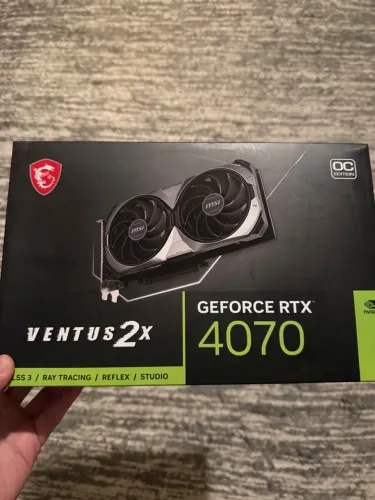 Nvidea GeForce RTX 4070 MSI 2x Ventus
