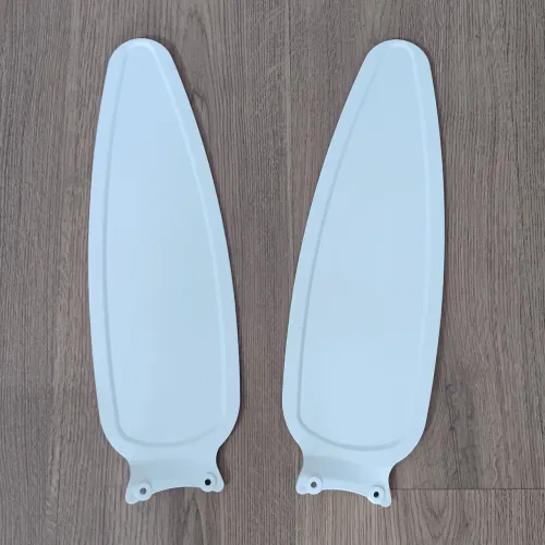 2 Hélices ou Pás de Plástico para Ventilador de Teto