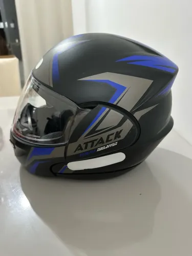 2x Capacete ProTork - Escamoteavel (robocop) (Seminovo e Usado)