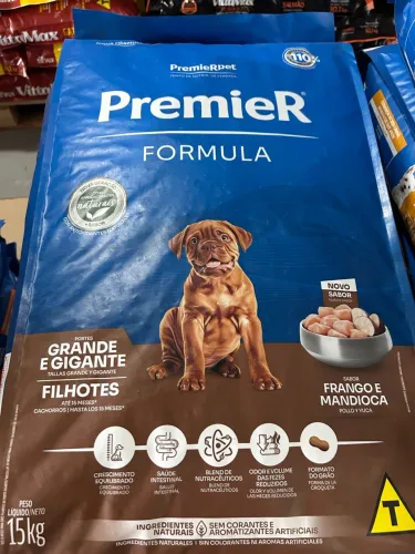 Ração PremieR Fórmula Filhotes Porte Grande e Gigante 15kg - R$ 229,90