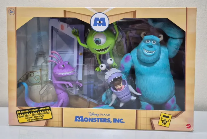 Bonecos kit Monstros S. A. Disney Pixar Mattel