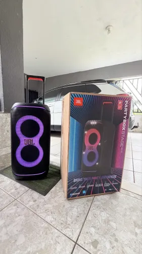 JBL PARTY BOX 320 Stage Estado de nova - com caixa