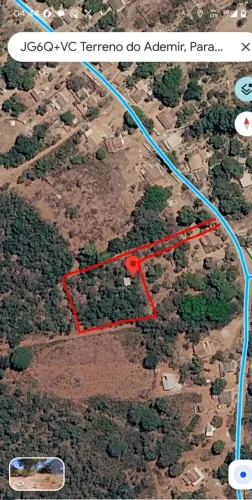 Vendo terreno próximo ao rio Paraobebas e Lagoa Dourada 