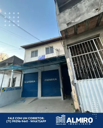 Dois imóveis completos na Avenida Sete Portas, na Ilha de Itaparica