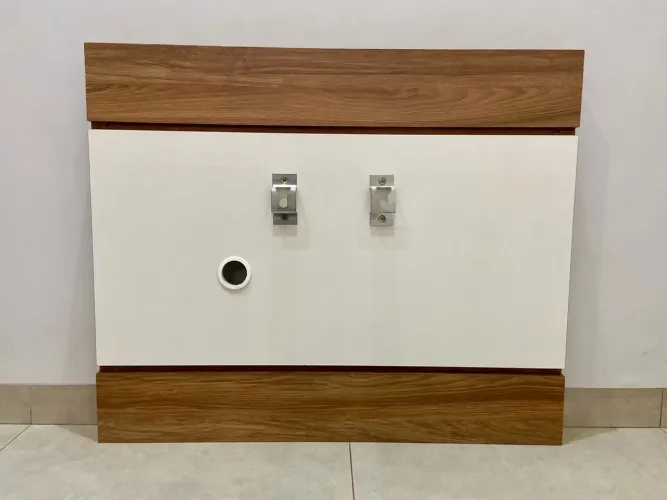 Painel de TV 100% em MDF com suporte
