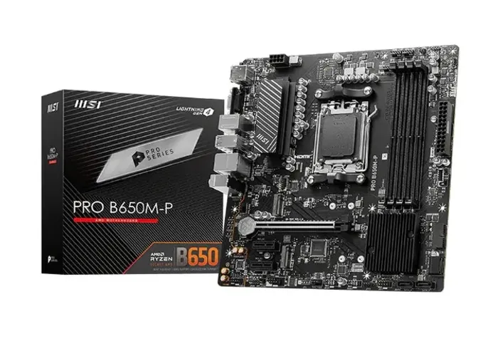 Placa Mãe MSI Pro B650M-P AMD AM5