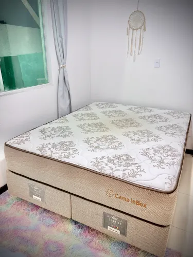Cama Box Queen Cama Inbox Ocean | Molas Ensacadas | Nota Fiscal