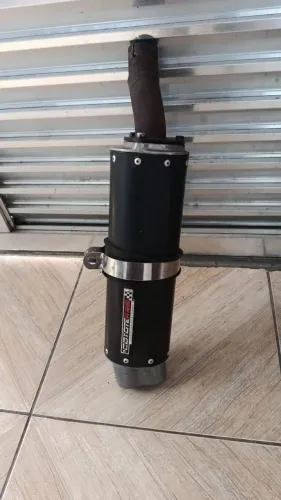 Vendo escapamento coyote para cb250 , toda em alumínio 