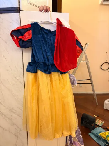 Vestido princesa Branca de neve