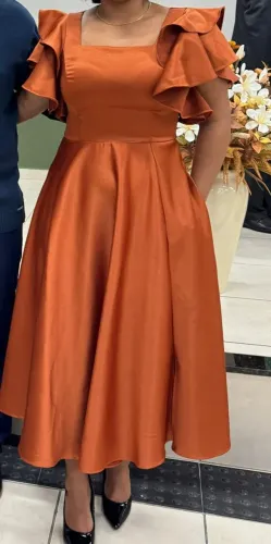 Vestido terracota