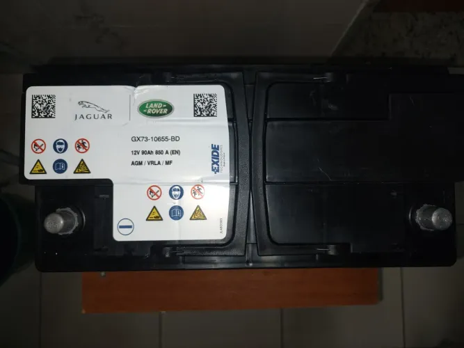 Bateria HELIAR AGM 90 AH. START STOP