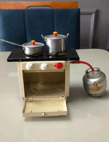 Brinquedo Fogão Neusa anos 70