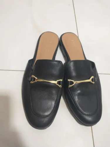 Mule Arezzo couro legítimo n34