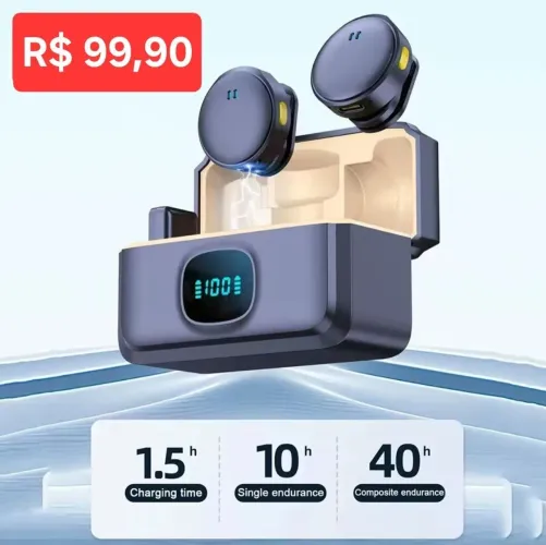 Microfone sem fio