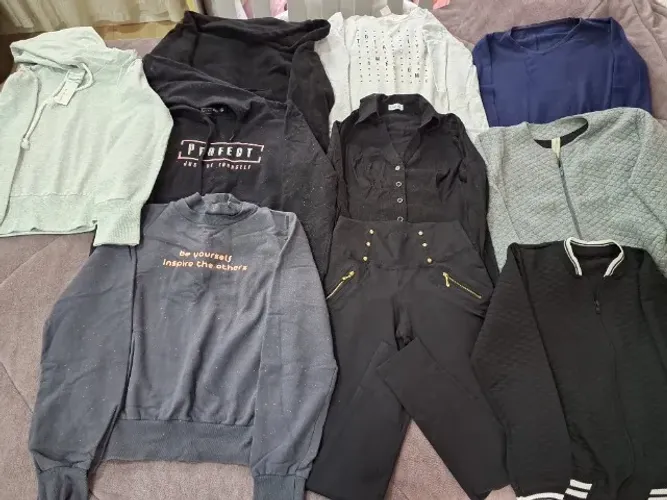 Lote de roupas de inverno feminina P/M