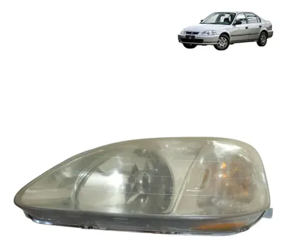 Farol Dianteiro Honda Civic 1996 2000 2 Esquerdo/motorista
