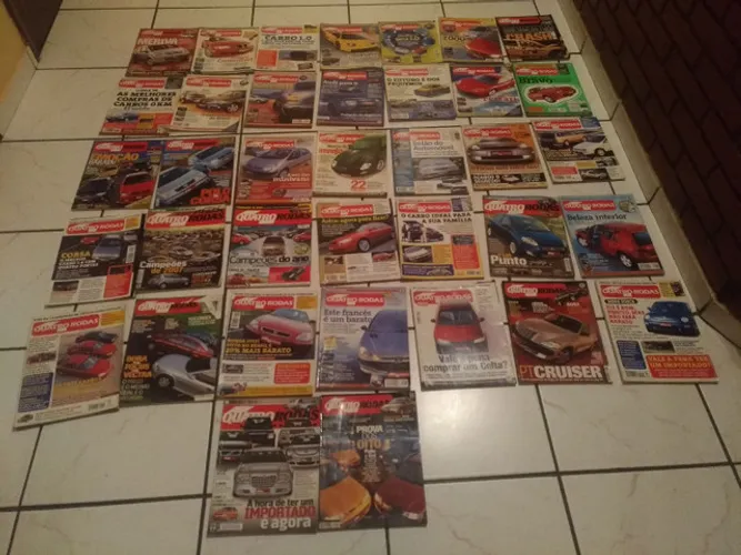Coleção 37 revistas Quatro Rodas