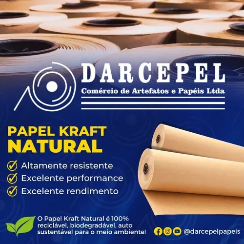 Bobinas de Papel Kraft Naturas
