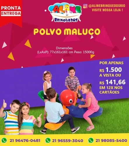 Polvo Maluco gangorra