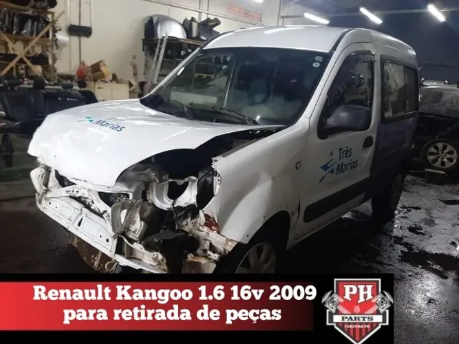 Sucata Renault Kangoo 1.6 16v 2009 para retirada de Peças