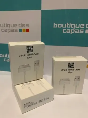 Cabo 30 Pinos Usb Carregador iPad 2 3 iPhone 2 3 4 4s 2m 2 metros 