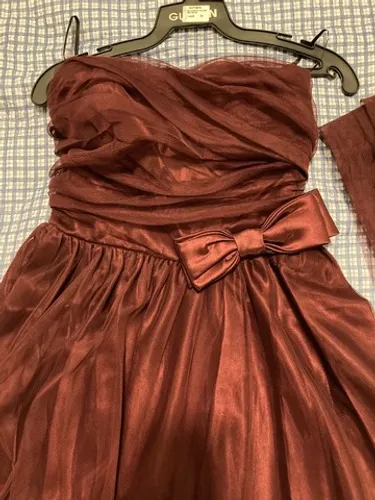 Vestido curto festa tomara que caia