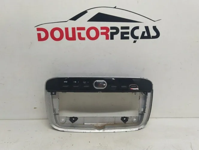 Moldura Multimídia c/ Comando Fiat Punto 2013/2015