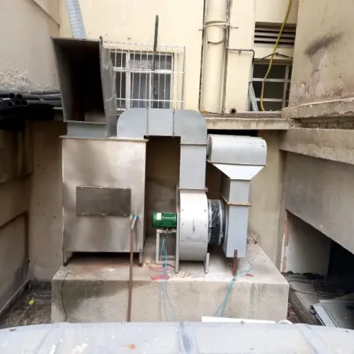 Caixa Lavadora de gases industrial inox