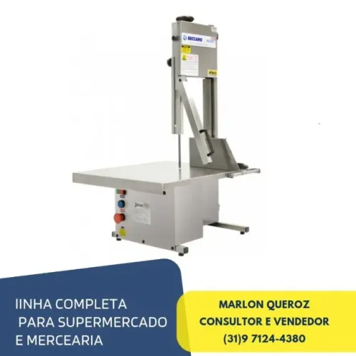 Serra Fita de Mesa Beccaro Inox