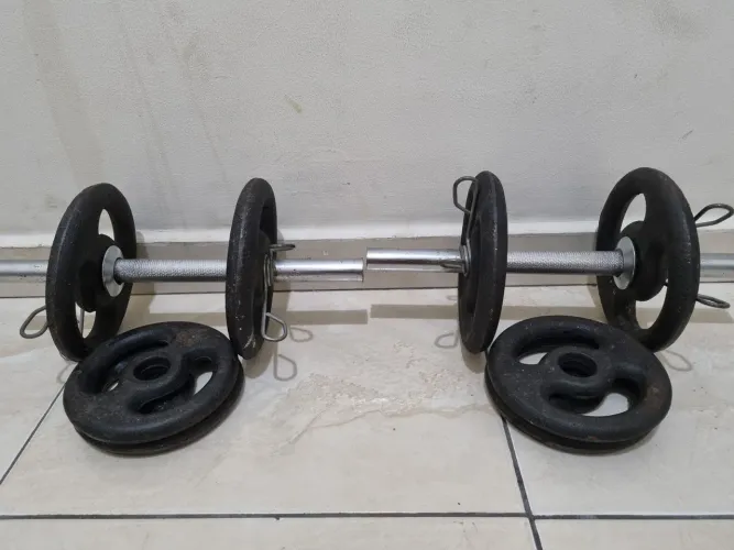 Kit Anilhas de Musculação 