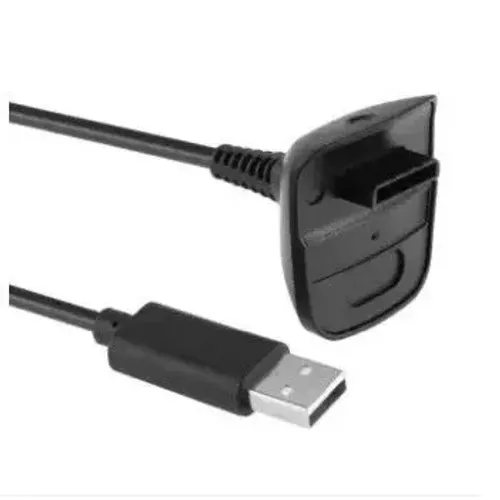 Cabo Carregador de Controle Xbox 360 Cabo De Energia Flexível 1,5m USB