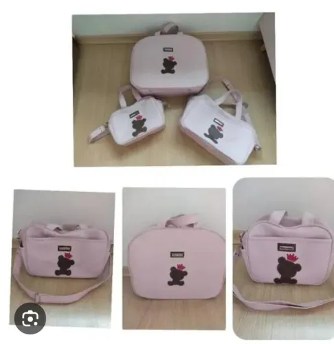 Kit bolsa/ mala maternidade nina e neco